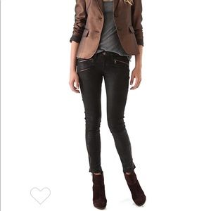 Rag & Bone Leather Skinny Pants